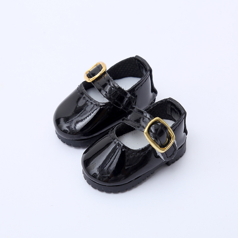 Mới Đôi Giày Da pu 28cm Đáng Yêu Cho Búp Bê Tỉ Lệ 1 / 6