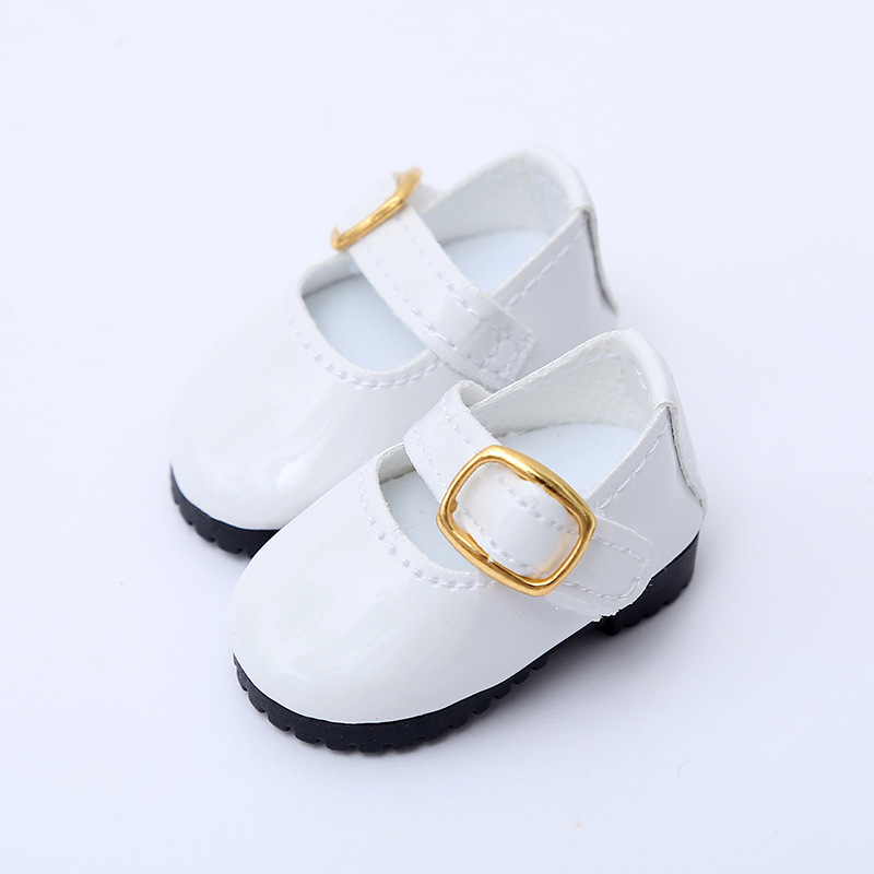 Mới Đôi Giày Da pu 28cm Đáng Yêu Cho Búp Bê Tỉ Lệ 1 / 6