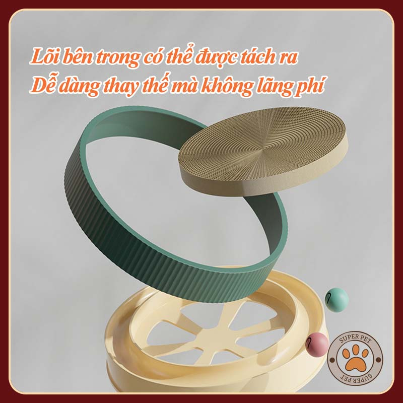 Mèo nắm bảng miếng đệm thú cưng đồ chơi vui nhộn có thể thay thế chống xước móng vuốt cào
