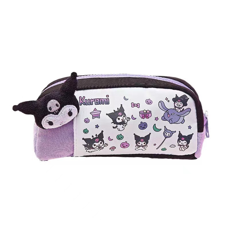 Hộp bút Sanrio Kuromi Túi đựng văn phòng phẩm dễ thương Hộp bút quà  phần thưởng đồ dùng học sinh Văn phòng phẩm