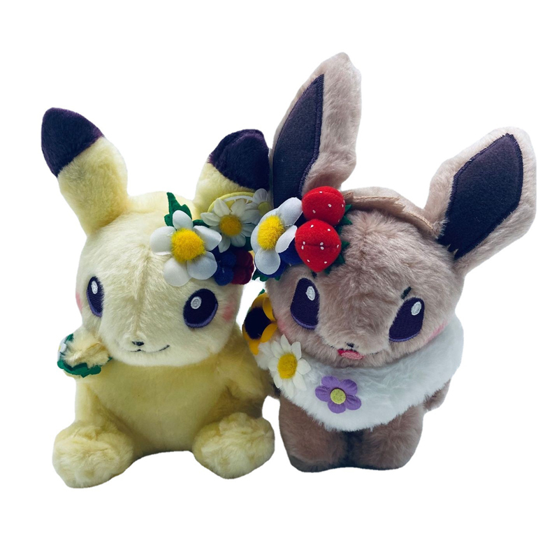 Thú Nhồi Bông Hình pokemon Nhật Bản 18cm Mềm Mại