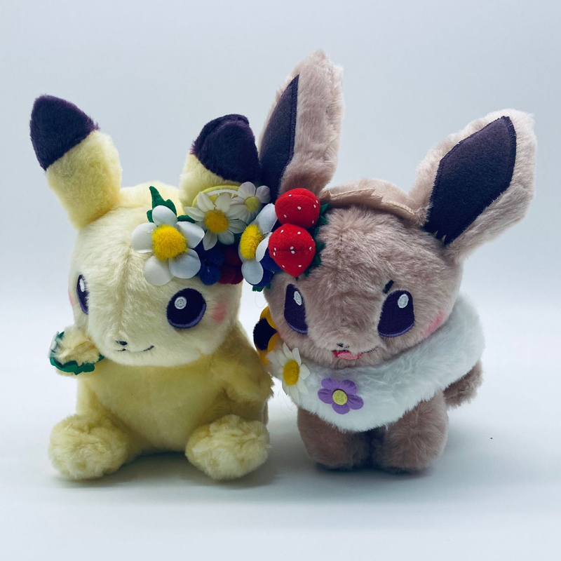 Thú Nhồi Bông Hình pokemon Nhật Bản 18cm Mềm Mại