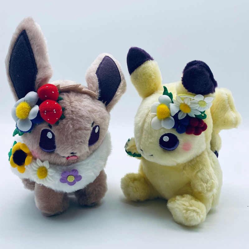 Thú Nhồi Bông Hình pokemon Nhật Bản 18cm Mềm Mại