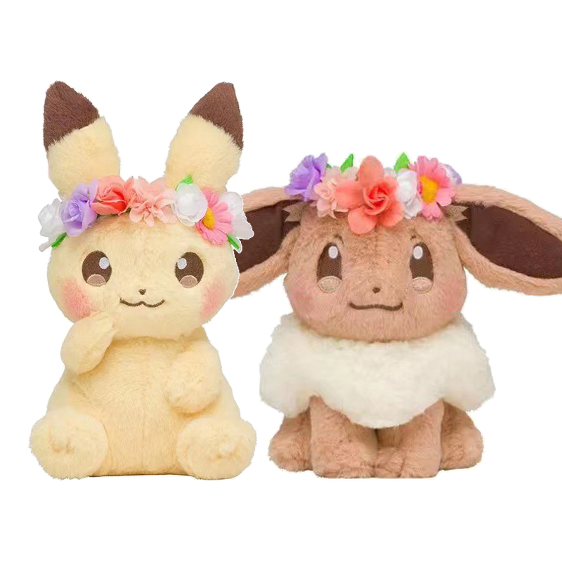 Thú Nhồi Bông Hình pokemon Nhật Bản 18cm Mềm Mại