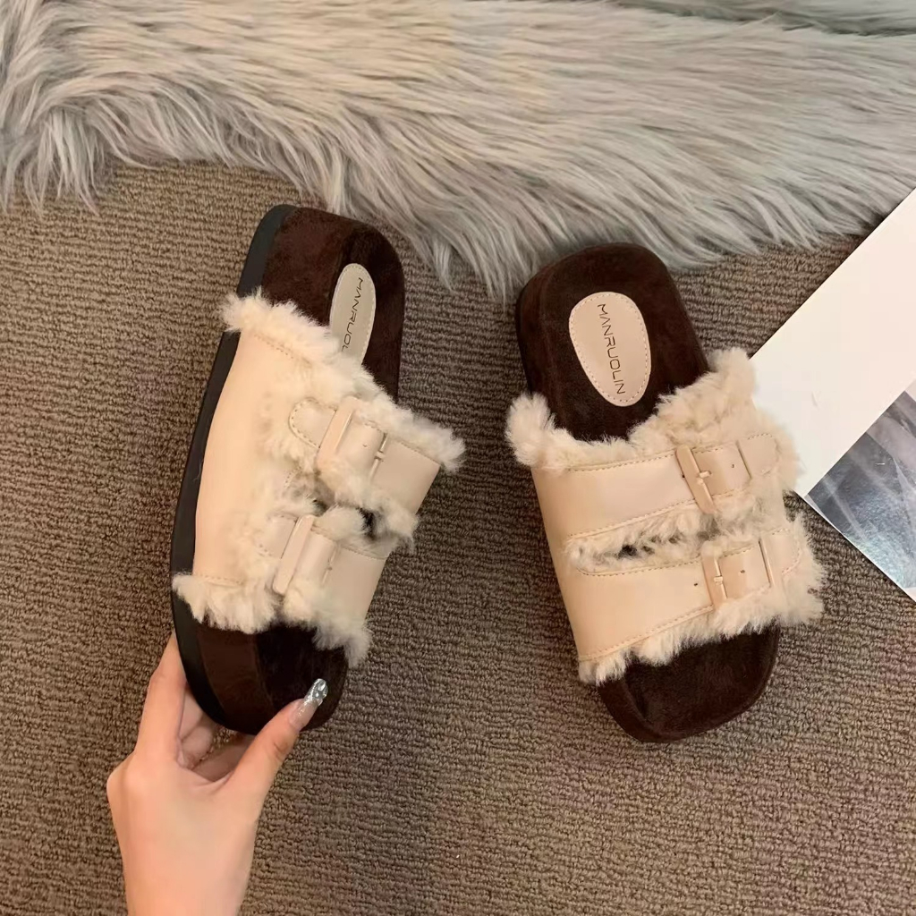 Dép cotton Đế Dày Thoải Mái Phong Cách Thời Trang Mới