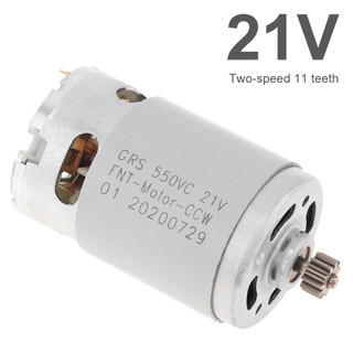 Động Cơ rs550 dc 21v 23000Rpm Tốc Độ Cao Với 11 Răng Cho Máy Khoan Điện
