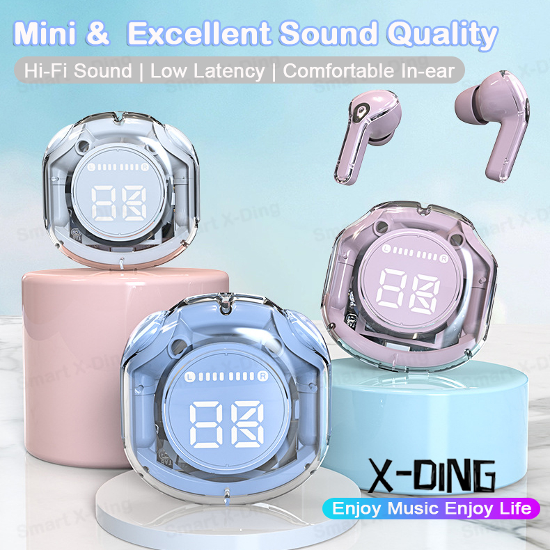 Tai nghe Bluetooth Tai nghe trong tai không dây với Mic giảm tiếng ồn Hifi cao âm thanh chất lượng trong suốt xuất hiện cho trò chơi thể thao
