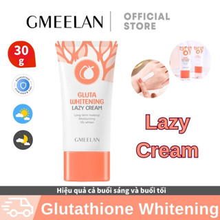 GMEELAN GLUTA WHITENING LAZY CREAM Kem Làm sáng da 30g SPA20 Kem làm trắng da Làm trắng da Cân bằng màu da