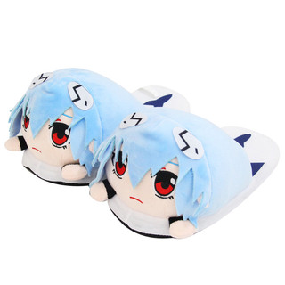 Dép Bông Đi Trong Nhà Hình Hoạt Hình Nhật Bản neon genesis Evaangelion eva ayanami rei 28cm Cho Nam Nữ