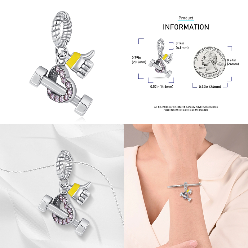 Hộp Đựng Trang Sức / Son Môi / Vòng Tay Bằng Bạc sterling 925 Mẫu Mới 2023 Hình Giày Cao Gót Tùy Chỉnh Chính Hãng Cho Nữ