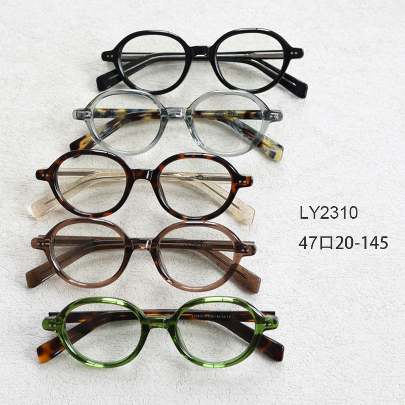 Mắt Kính Hình oval Phong Cách retro Mới 2023 ly2310