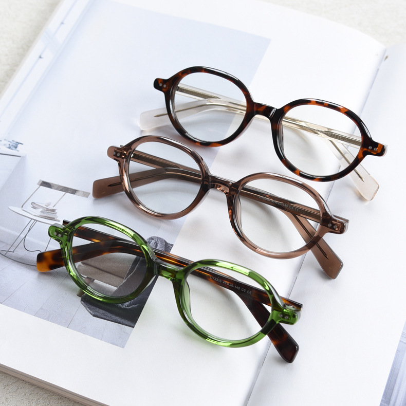 Mắt Kính Hình oval Phong Cách retro Mới 2023 ly2310