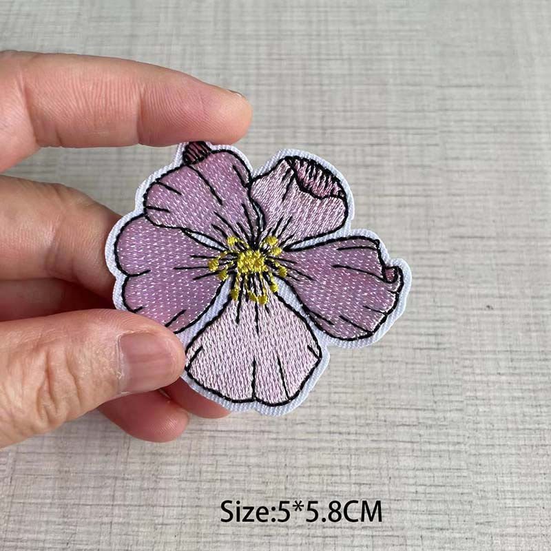 Miếng Dán Ủi Quần Áo Thêu Hình Hoa Hướng Dương diy