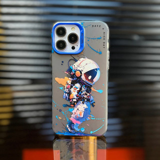Ốp Điện Thoại acrylic Cứng In Hình Phi Hành Gia Cho compatible for iphone 15 pro max