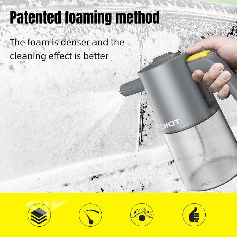 Vediot Bình Xịt Bọt Xà Phòng Rửa Xe Hơi Chạy Pin lithium Không Dây