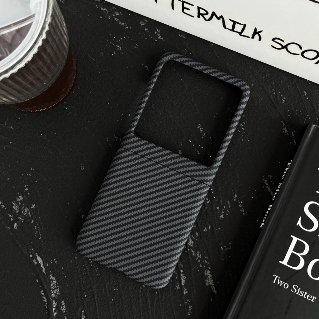 Ốp Điện Thoại Sợi carbon Siêu Mỏng Bảo Vệ Toàn Diện Cho motorola moto razr 40 ultra