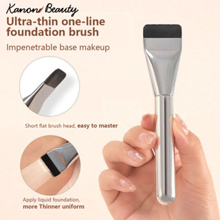  Cọ Trang Điểm Nền Che Khuyết Điểm Làm Đều Màu Da Đầu Phẳng Một Đường Viền Nhẹ Và Đều Màu 