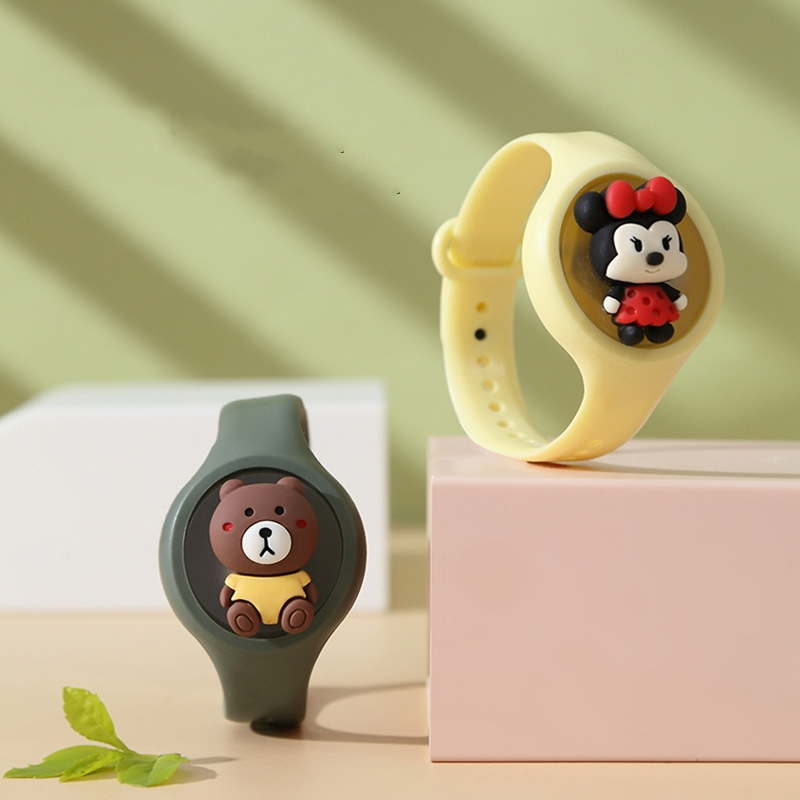 Hi-kid Đồng Hồ Đeo Tay Chống Muỗi Cho Bé Hoạt Hình