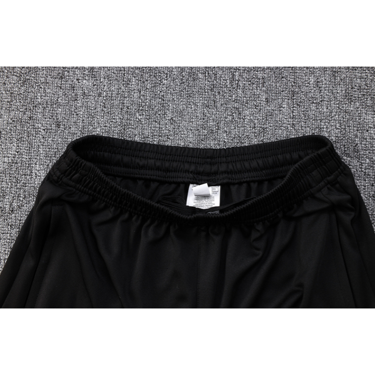 Áo Khoác Bóng Đá Tay Dài Nửazip Màu Đen Cỡ 23-24 miami