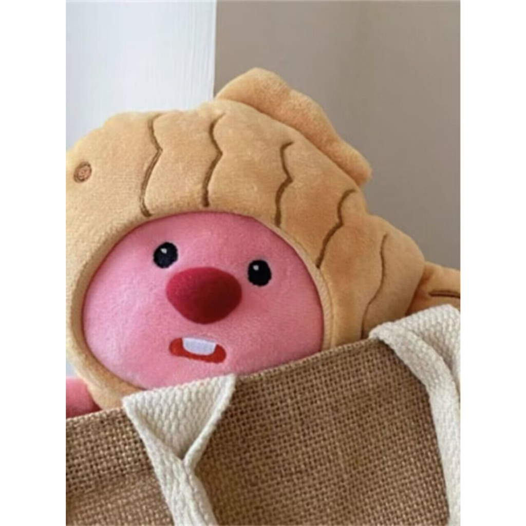 Móc Khóa Hình Búp Bê Nhồi Bông taiyaki Dễ Thương