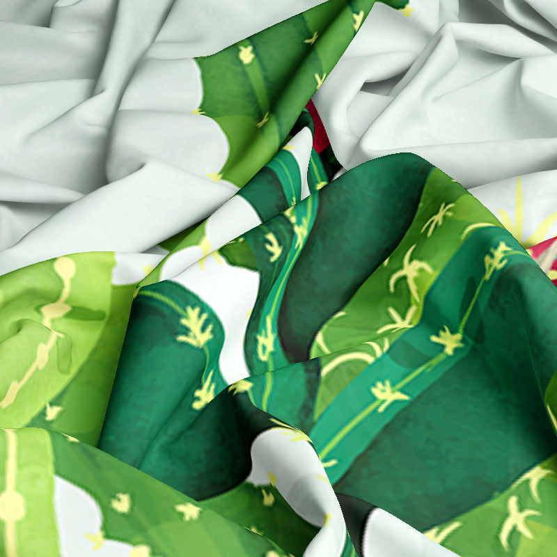 Thảm Treo Tường Họa Tiết Cây Xanh Trang Trí Nội Thất