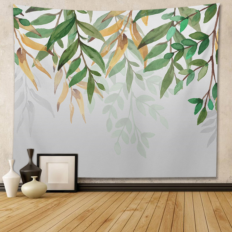 Thảm Treo Tường Họa Tiết Cây Xanh Trang Trí Nội Thất