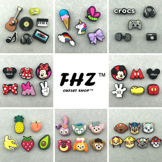 Fhz™ crocs jibbitz chất lượng cao crocs set phụ kiện trang trí giày dép crocs diy sáng tạo cho nam nữ
