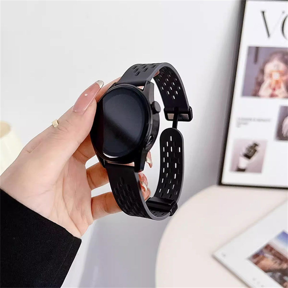 Silicone Dây Đeo Silicon Thoáng Khí Cho Đồng Hồ Thông Minh Huami Amazfit GTR 4 / GTR 3 Pro / GTR 2 / GTR 47mm / GTR 2e