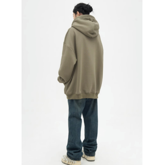 Áo hoodie nam Cổ Lọ Phối Khóa Kéo Thời Trang áo hoodie nữ Màu Trơn  hiphop áo hoodie unisex form rộng chất đũi cao cấp  áo hoodie nam