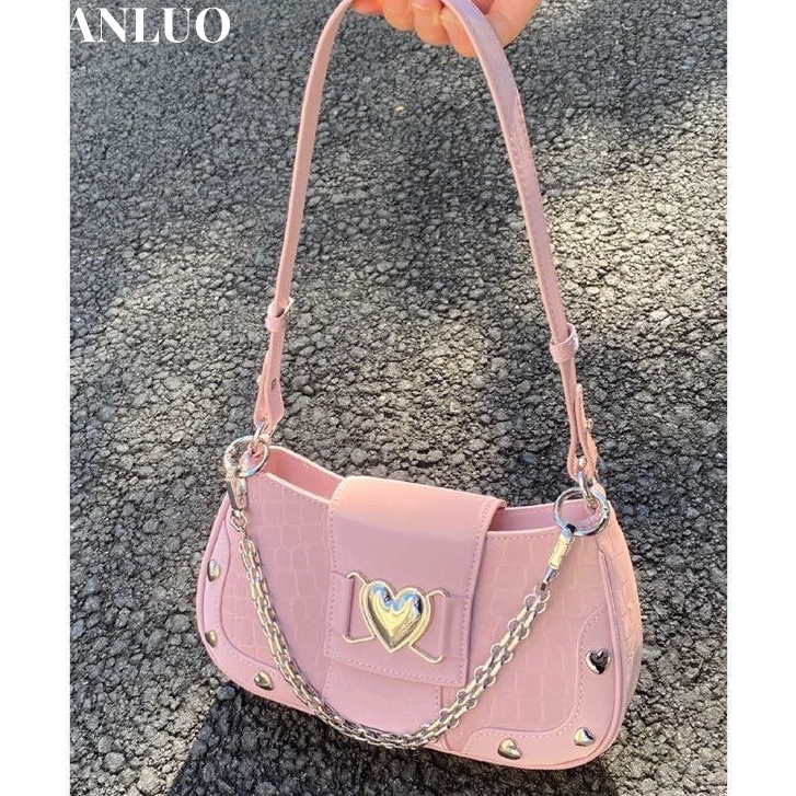 QIANLUO túi xách nữ túi kẹp nách 2023 NEW L98S0AR