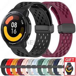 Dây đeo silicon Phụ kiện thoáng khí Vòng đeo tay cho Xiaomi Watch S4 / S3 / 2 Pro / S1 Active / S1 Pro / Mi Watch Color