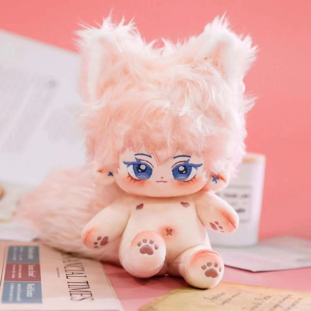 Búp Bê Thần Tiên umio Sea Salt Cáo Nhỏ 20cm Cotton Chải Bắt Sáng Đuôi To Từ Tính
