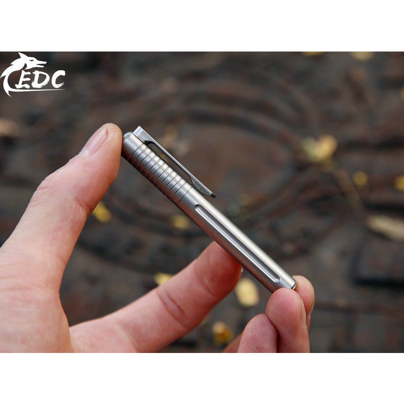 Bút Ký Tên mini Bằng Hợp Kim Titan 00418 Kèm Kẹp Lưng Tiện Dụng