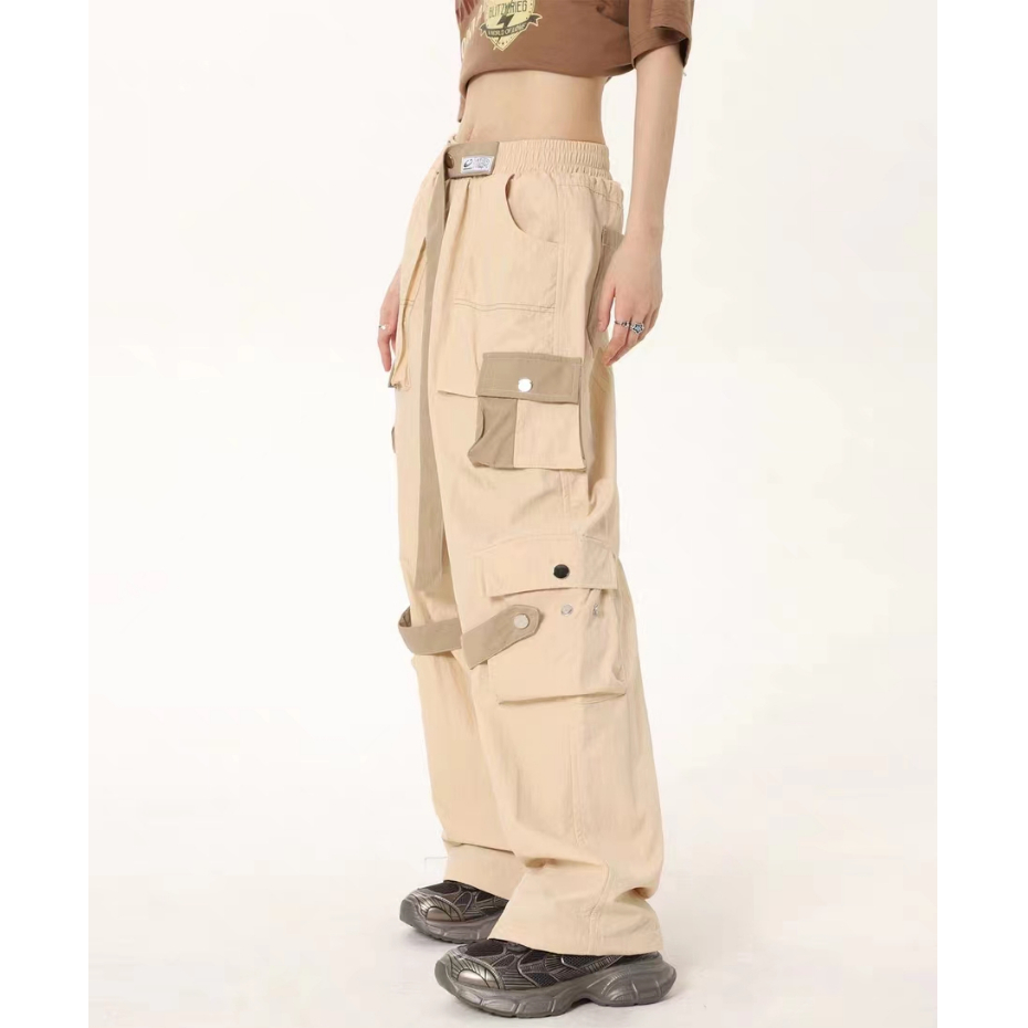 Quần túi hộp from rộng quần túi hộp nam thời trang quần túi hộp nữ unisex quần cargo pants street style quần baggy nam