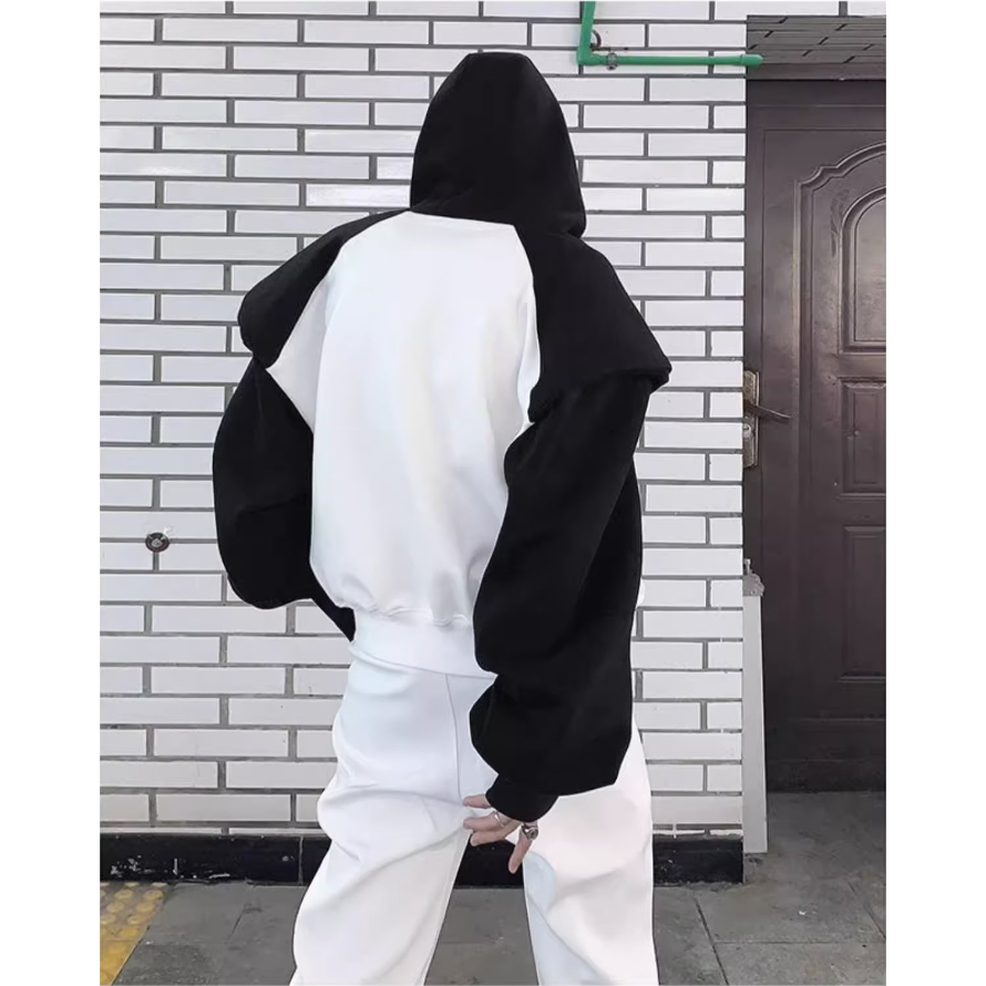 Mới Áo hoodie cotton Có Túi Lớn áo hoodie form rộng Phong Cách hip hop Mỹ Áo hoodie Nam Nữ retro áo hoodie bigsize oversize áo hoodie dày