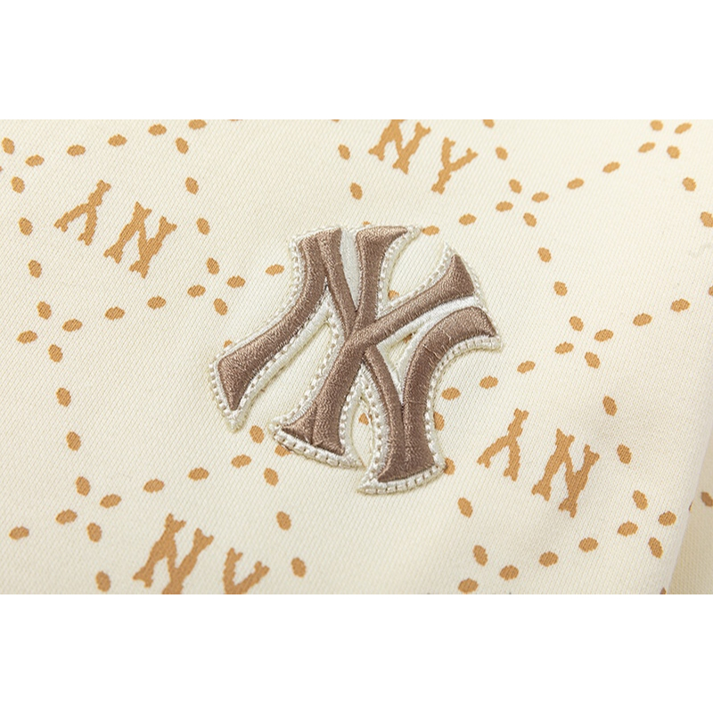 ❤❤ Hàng Có Sẵn mlb Áo sweater Dài Tay Thêu Chữ ny Cho Nam Và Nữ