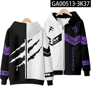  Áo Khoác hoodie Có Khóa Kéo In Hình joker 3d Thời Trang Thu Đông Cho Nam Và Nữ 