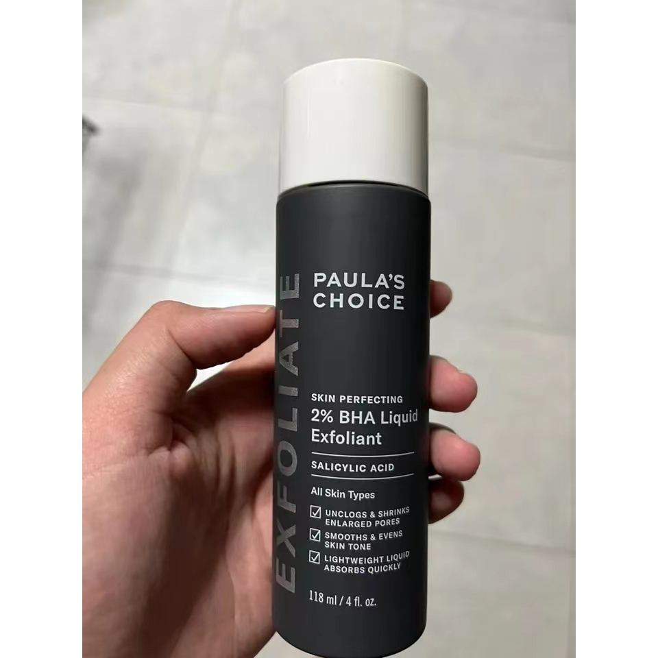 Tẩy da chết hóa học 2% BHA Liquid Paula's Choice Skin Perfecting 30ml, 118ml