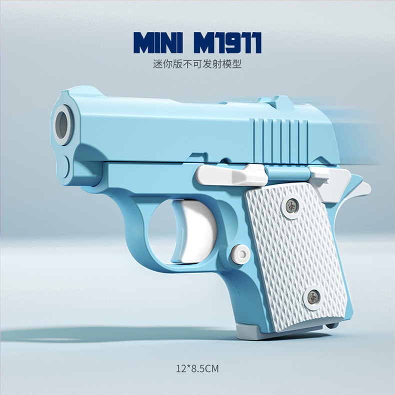 Súng Bắn Cà Rốt 1911 mini In 3d Cho Bé