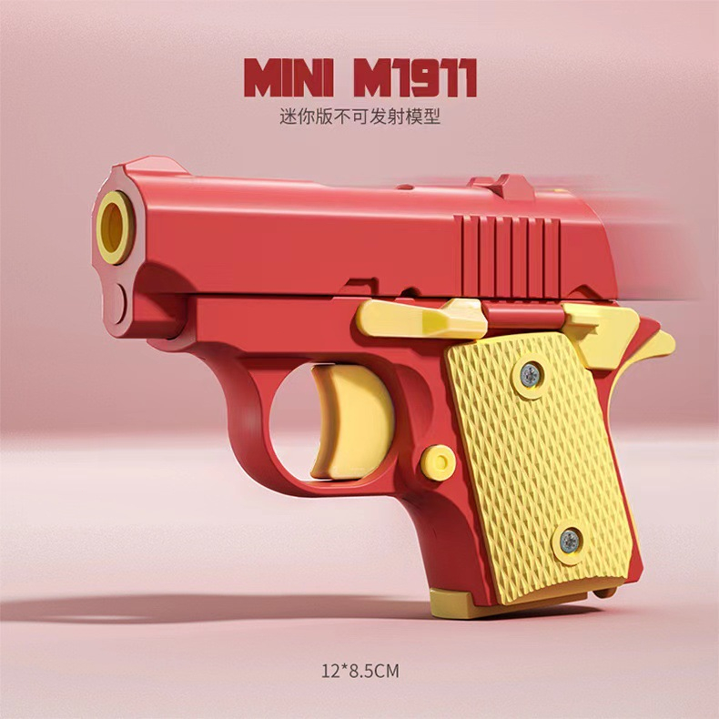 Súng Bắn Cà Rốt 1911 mini In 3d Cho Bé
