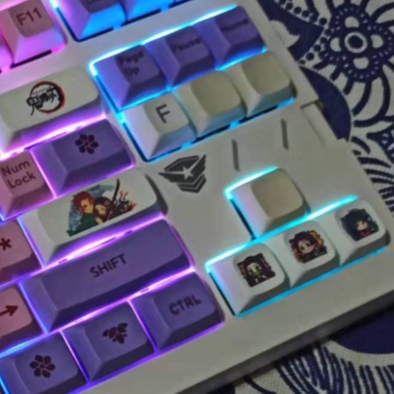 Bàn Phím Cơ xda keycap demon slayer demon slayer Cho Bàn Phím Cơ