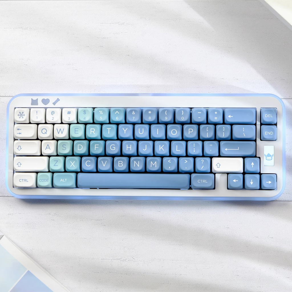 Bộ Nắp Phím Cơ Khí 126 Núi Tuyết xoa 61 / 68 / 71 / 84 / 87 / 96 / 104 Chuyên Dụng