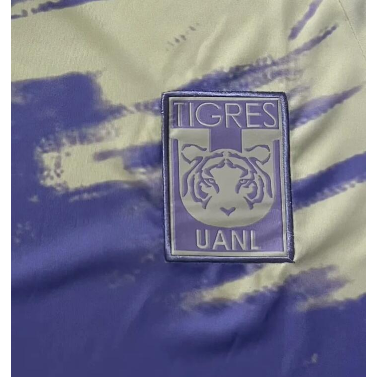 Áo Thun Đá Banh Màu Trắng / Tím Số 23 / 24 mx tigres Thời Trang Cho Nam