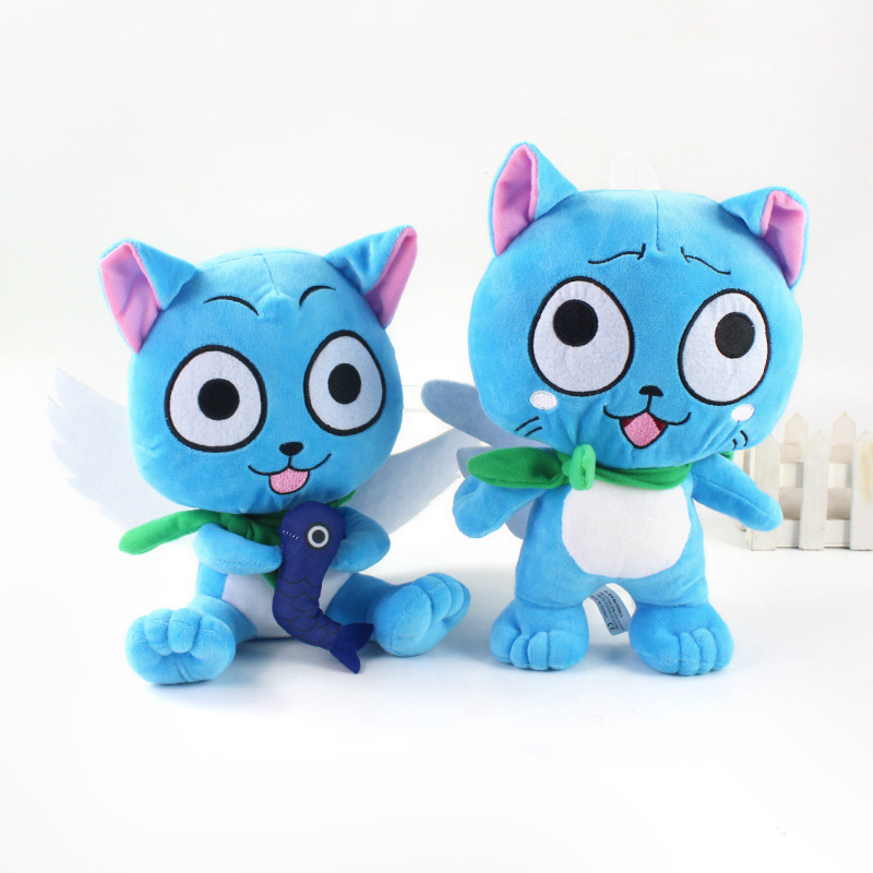 Thú Nhồi Bông Hình Nhân Vật Hoạt Hình fairy tail 17-30cm