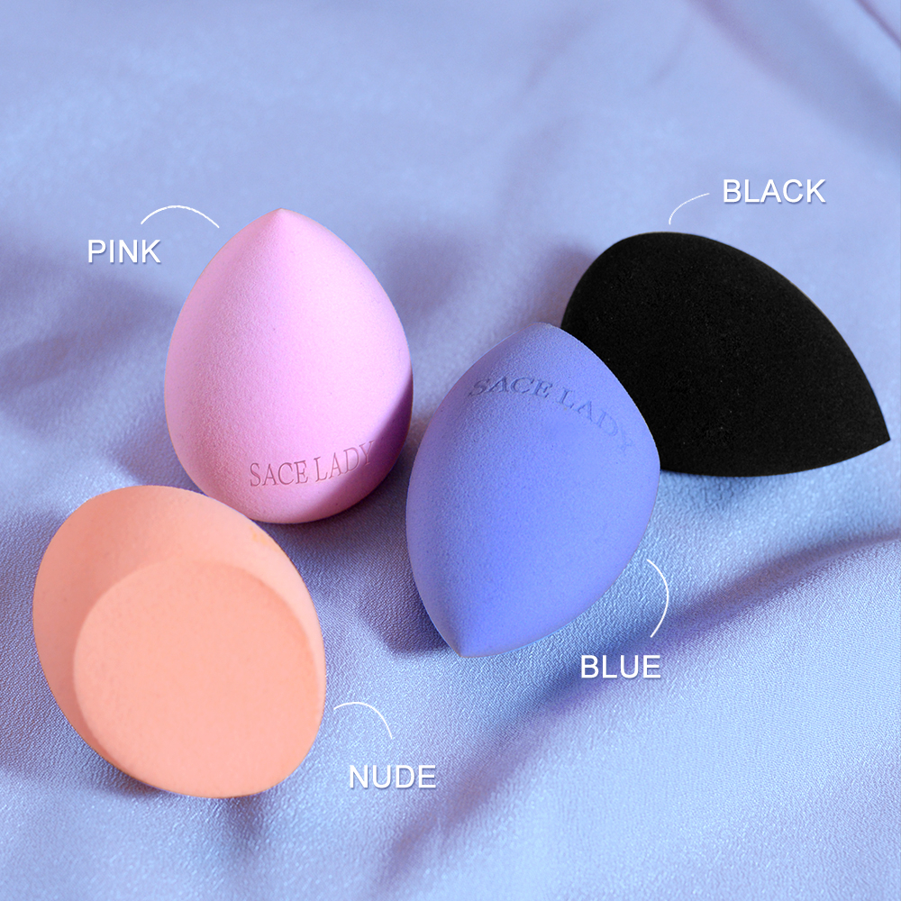 BEAUTY BLENDER Sace lady Mút Trang Điểm Hai Góc Tiện Lợi