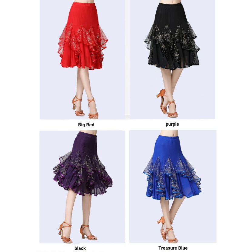 Chân Váy Khiêu Vũ Xoay 360 Độ Thiết Kế Dễ Thương