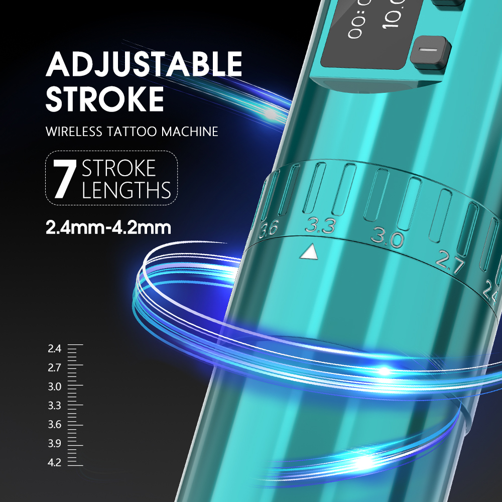 Trex TK1  Máy Xăm Không Dây Bút Xăm Hình Không Dây 2.4mm-4.2mm