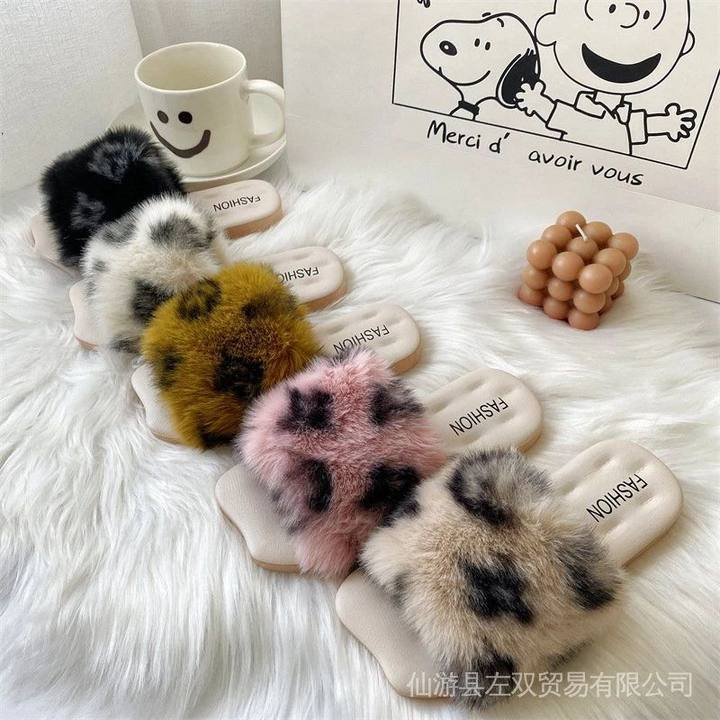 Dép Bông Đi Trong Nhà Phong Cách Hàn Quốc Dễ Thương