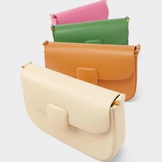 Túi Xách Thời Trang cnk Cho Nữ 2027081 Túi Đeo Chéo Dáng Vuông Nhỏ Phối Khóa Thời Trang