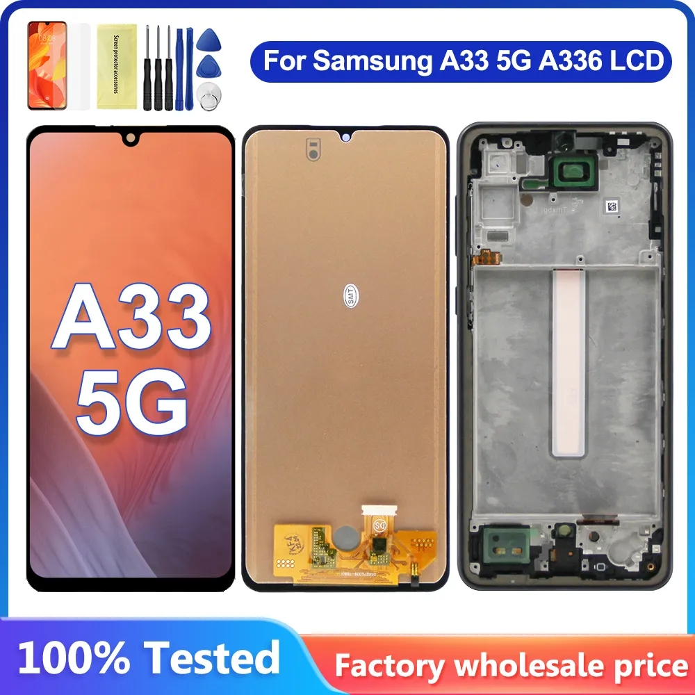Màn Hình lcd Cảm Ứng Thay Thế Cho samsung galaxy a33 5g a336 a336b a336e